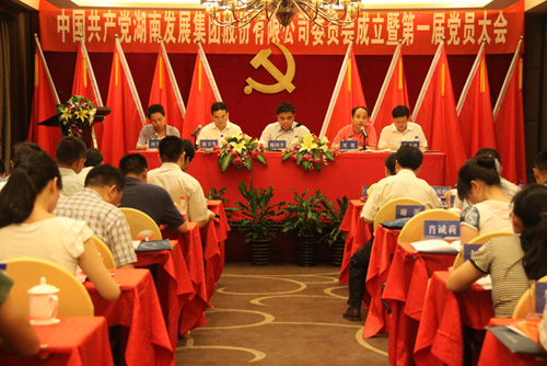 中共华体会平台-华体会(中国)一站式服务平台
发展集团股份有限公司委员会成立大会暨公司第一届党员代表大会胜利召开
